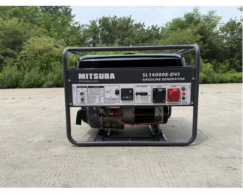 Электростанция MITSUBA SL14000E-DVI  400В  Техфазный   бак 75 литра