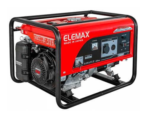 Бензиновый генератор Elemax SH 7600 ex-r ЭЛЕКТРОСТАРТ + АВР доп функция